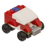 Klocki Straż Pożarna – Zbuduj Własny Wóz Ratunkowy | Hurtownia Zabawek Kemis.pl