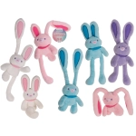 Pluszowy Królik z Ruchomymi Uszami – Urocza Maskotka dla Dzieci | Hurtownia Zabawek Kemis.pl