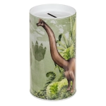 Skarbonka Metalowa Dinozaur – Kolorowa Skarbonka dla Dzieci