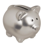 Skarbonka Błyszcząca Świnka – Ceramiczna z Zatyczką