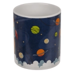 Kubek kosmiczny 320 ml – rakieta i astronauta w galaktyce | Hurtownia gadżetów