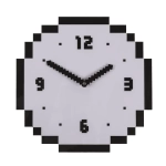 Zegar Ścienny Pixel – Retro Styl Gamingowy