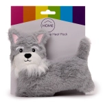 Plush Warmer with Wheat Seeds and Lavender - Schnauzer Dog