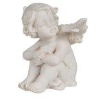 Figurka Aniołka na Chmurce – Delikatna Dekoracja Symboliczna | Hurtownia Prezentów Kemis.pl