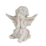 Figurka Aniołka na Chmurce – Delikatna Dekoracja Symboliczna | Hurtownia Prezentów Kemis.pl