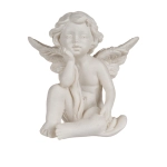 Figurka Aniołka na Chmurce – Delikatna Dekoracja Symboliczna | Hurtownia Prezentów Kemis.pl