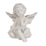 Figurka Aniołka na Chmurce – Delikatna Dekoracja Symboliczna | Hurtownia Prezentów Kemis.pl