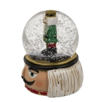 Kula Śnieżna z Dziadkiem do Orzechów – Klasyczna Ozdoba Świąteczna | Hurtownia Prezentów Kemis.pl