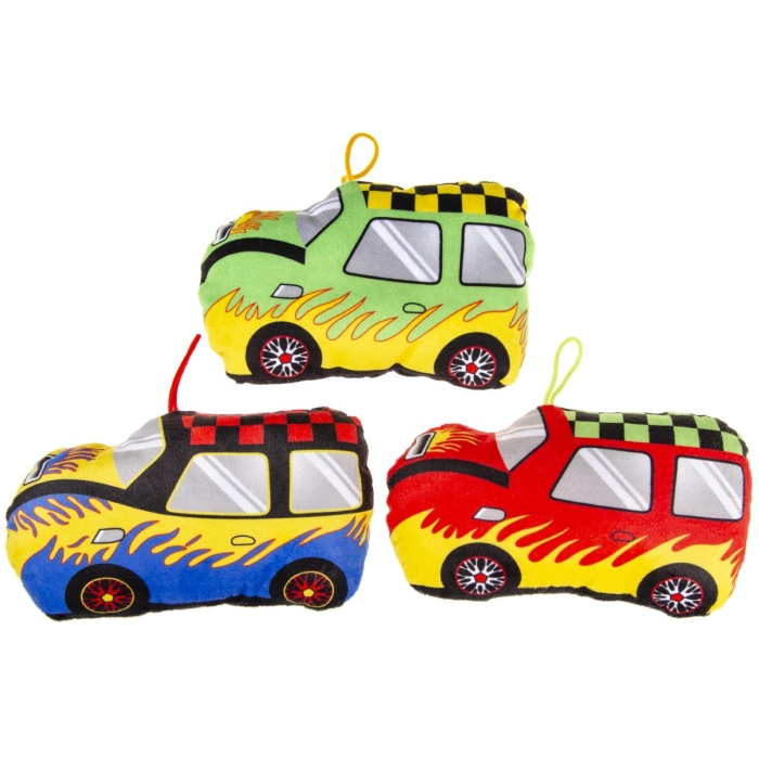 Pluszowe Autko – Miękka Zabawka Samochód dla Dzieci
