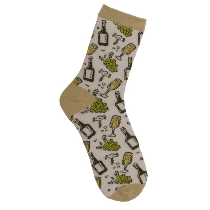 Skarpetki z Motywem Wina – Zestaw Prezentowy w Metalowej Butelce. Kemis.pl