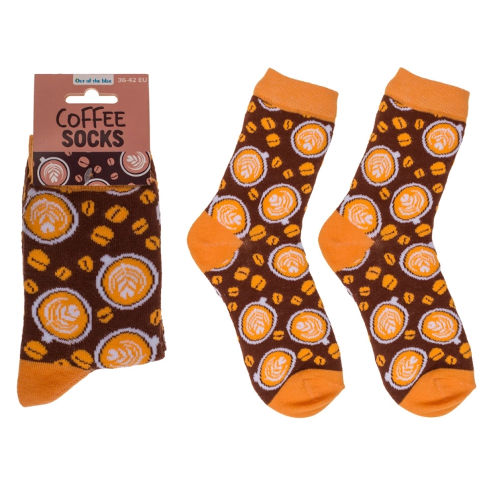 Skarpetki Coffee – idealne dla kawoszy | Hurtownia skarpet i prezentów
