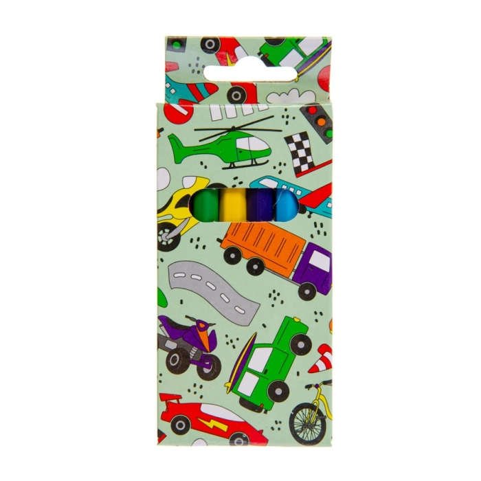 Mini Zestaw Kredek – Pojazdy
