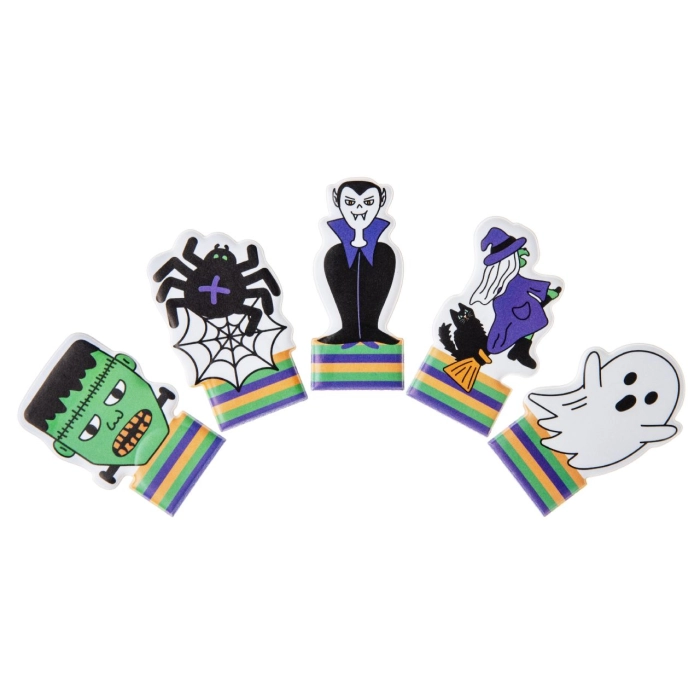 Halloweenské prstové loutky - strašidelná zábava v mini velikosti
