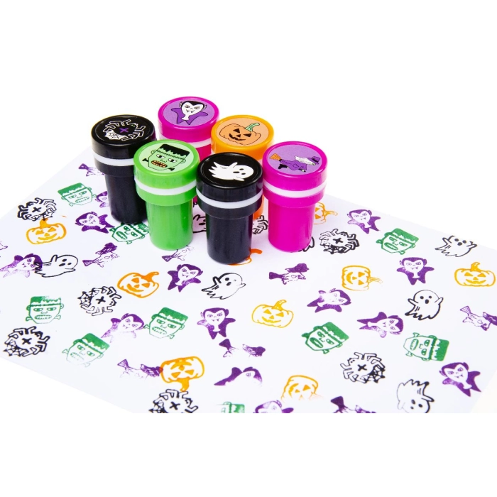 Plastic Halloween Stamps