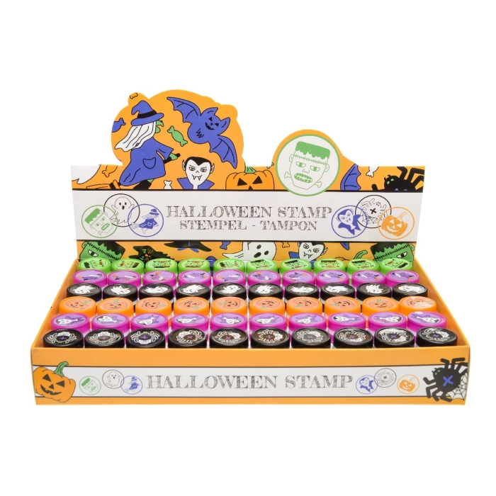 Plastic Halloween Stamps