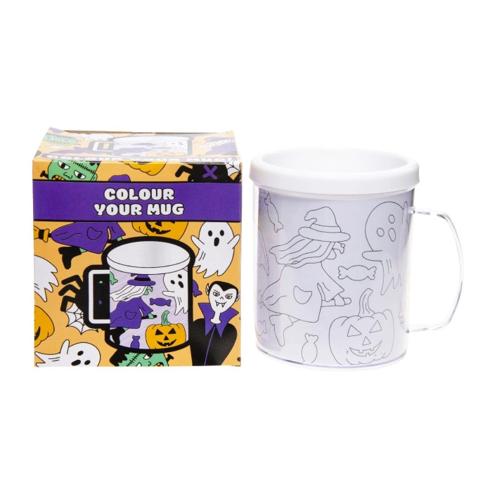 Color Your Own Mug - Halloween Edition - Creative Fun for Small and Large