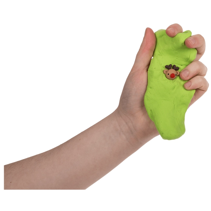 Świąteczna masa plastyczna Bouncing Putty – skacząca masa 30 g | Hurtownia zabawek i gadżetów