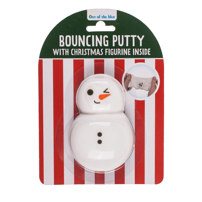 Świąteczna masa plastyczna Bouncing Putty – skacząca masa 30 g | Hurtownia zabawek i gadżetów