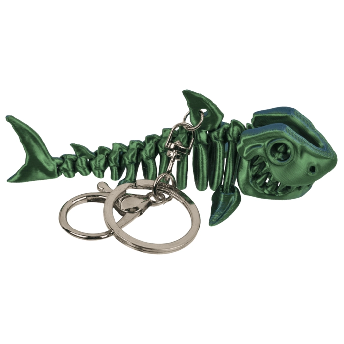 Metalowy Brelok Smok i Rekin 3D – Fantastyczny Gadżet | Hurtownia Kemis.pl