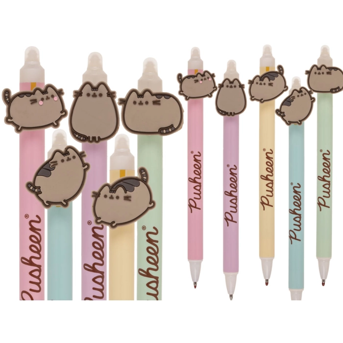 Pisak wymazywalny Pusheen – uroczy gadżet szkolny | Hurtownia artykułów Pusheen