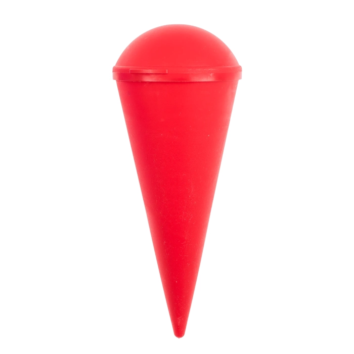 Prenosný plážový popolník - kónický s vekom