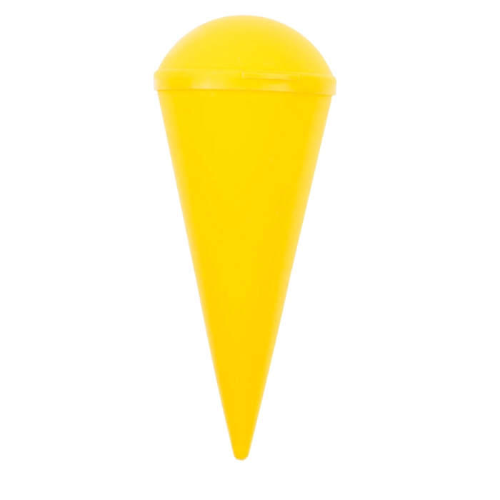 Prenosný plážový popolník - kónický s vekom