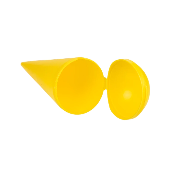 Prenosný plážový popolník - kónický s vekom