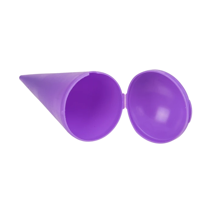 Prenosný plážový popolník - kónický s vekom