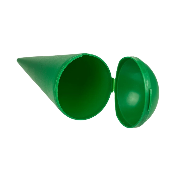 Prenosný plážový popolník - kónický s vekom