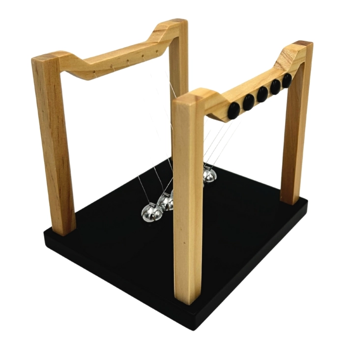 Kulki Newtona Premium – Drewniana Dekoracja Biurkowa Antystresowa | Gadżety | Kemis.pl