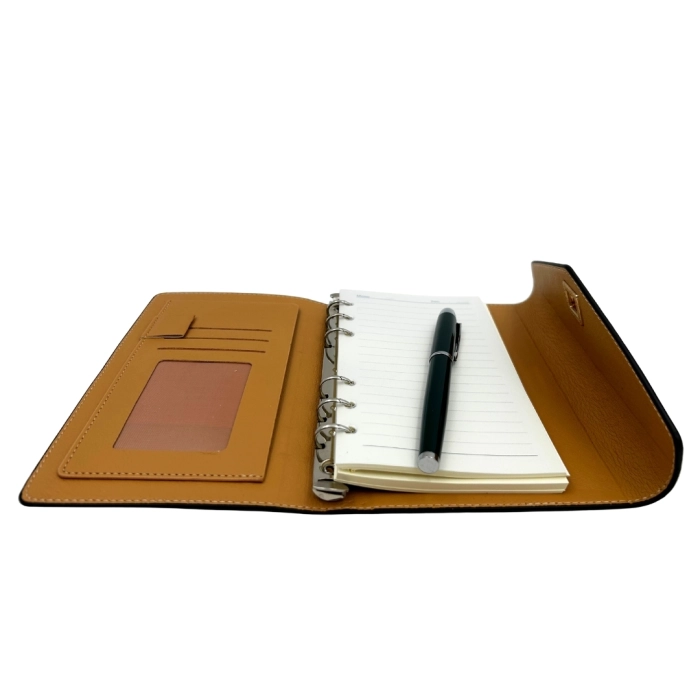 Elegancki Zestaw Prezentowy – Skórzany Notes z Długopisem