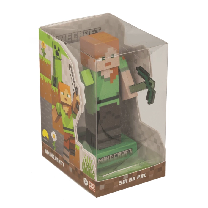 Figurka Solar­na Minecraft Alex – Dekoracja na Biurko | kemis.pl