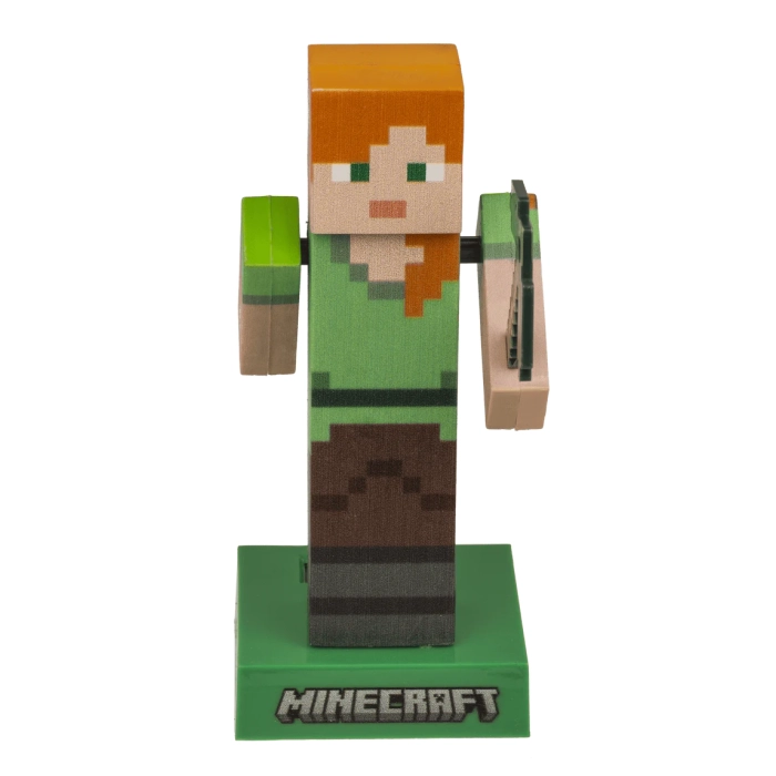 Figurka Solar­na Minecraft Alex – Dekoracja na Biurko | kemis.pl