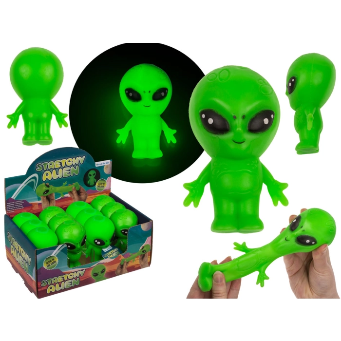 Stretchy Alien - Glow-in-the-Dark Gadget for Space Fans