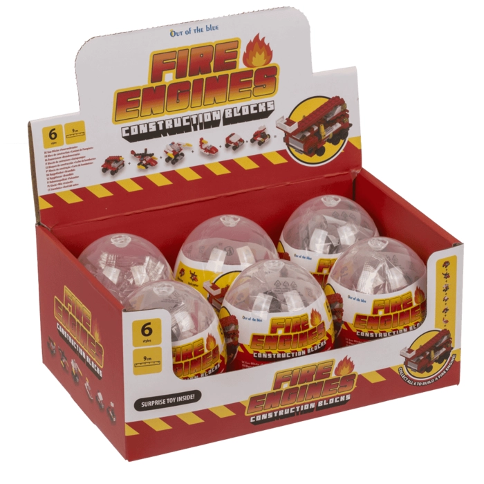 Klocki Straż Pożarna – Zbuduj Własny Wóz Ratunkowy | Hurtownia Zabawek Kemis.pl