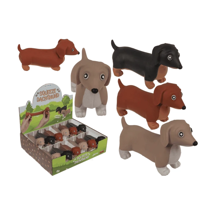 Gniotek Jamnik – Zabawka Antystresowa do Ściskania | Kemis.pl