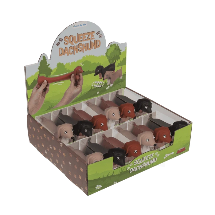 Gniotek Jamnik – Zabawka Antystresowa do Ściskania | Kemis.pl