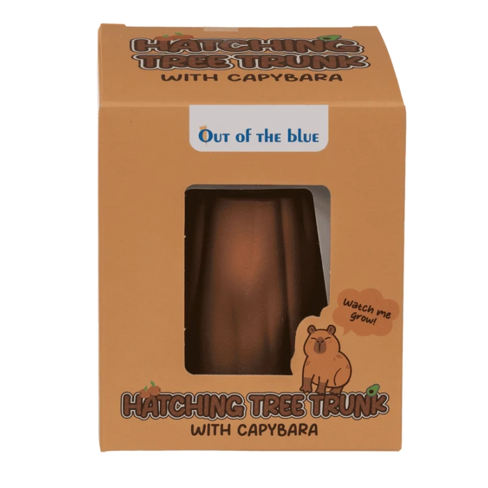 Wykluwająca się Kapibara z Kłody – Zabawka Niespodzianka