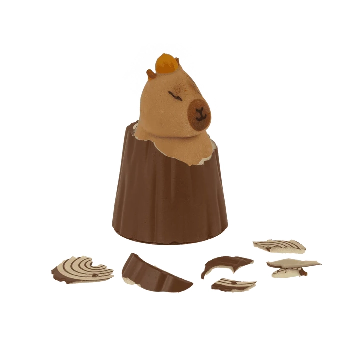 Wykluwająca się Kapibara z Kłody – Zabawka Niespodzianka