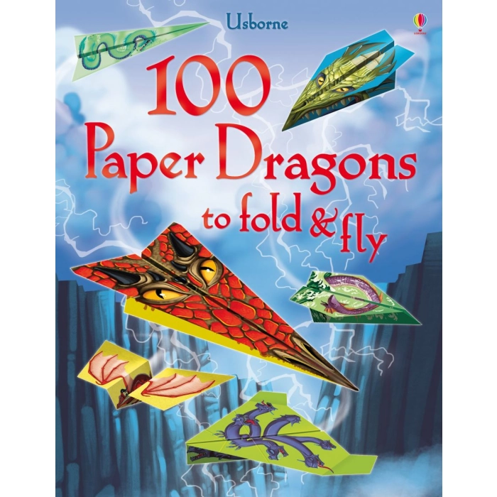 Usborne book - 100 Paper Dragons to fold&amp;fly