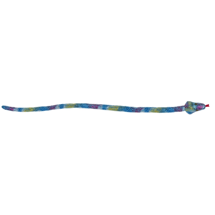 Pluszowy wąż 114 cm – kolorowa maskotka | Hurtownia zabawek i gadżetów