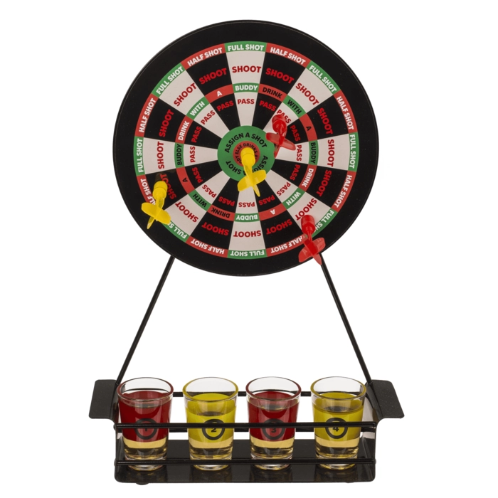 Gra imprezowa rzutki z kieliszkami – Dart Shots Party | Hurtownia prezentów i gadżetów