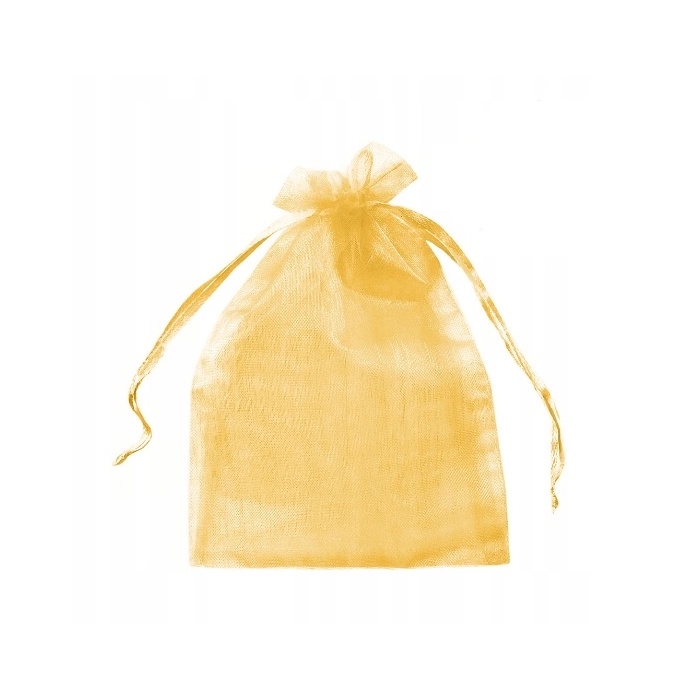 Organza bag 10 x 15 cm - Gold