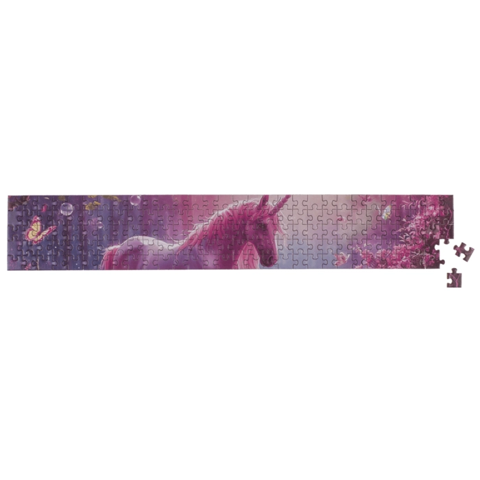 Mini puzzle Jednorożec 150 elementów – układanka w tubie | Hurtownia zabawek i gadżetów