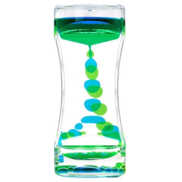 Klepsydra Żelowa Relaksująca Niebiesko-Zielona