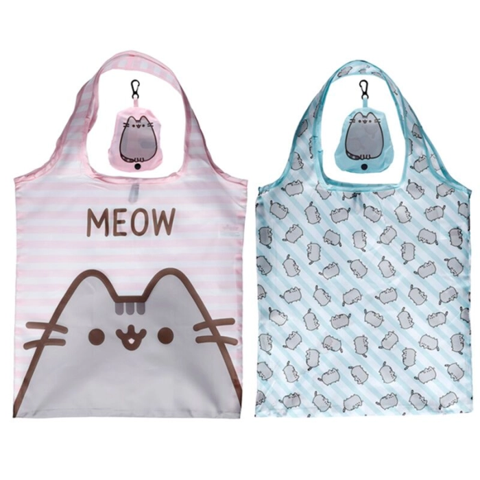 Torba Składana na Zakupy – Pusheen – Uroczy Styl w Każdej Kieszeni