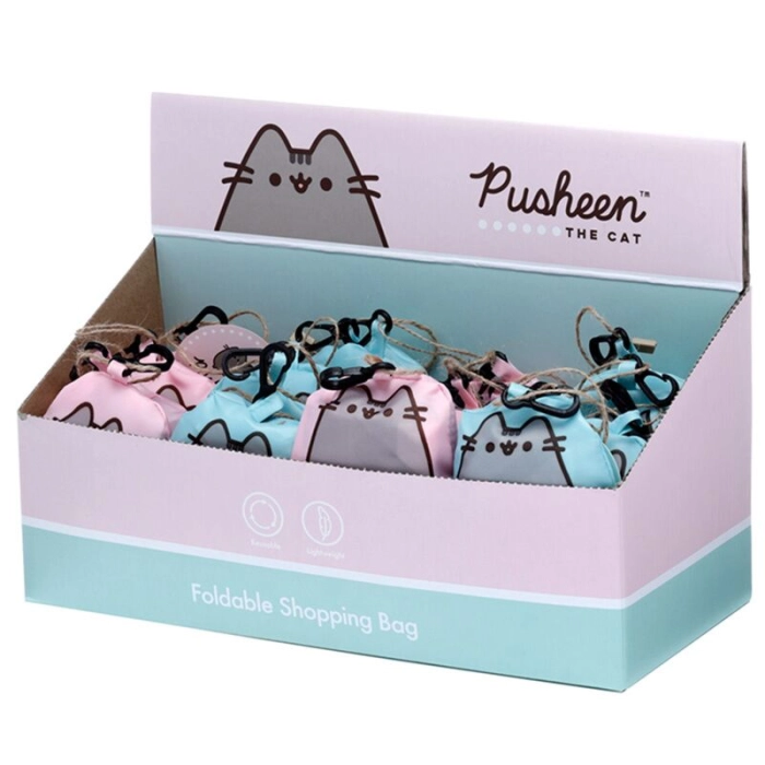 Torba Składana na Zakupy – Pusheen – Uroczy Styl w Każdej Kieszeni