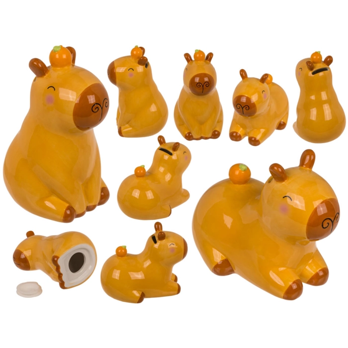 Skarbonka Kapibara – Uroczy Strażnik Twoich Monet | Hurtownia Prezentów Kemis.pl