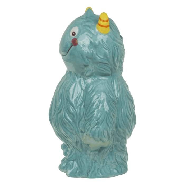 Skarbonka Ceramiczna – Niebieski Potworek, Strażnik Twoich Monet