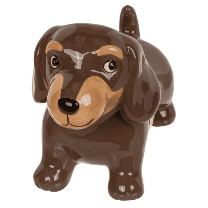 Skarbonka Jamnik Ceramiczna – Piesek na Oszczędności